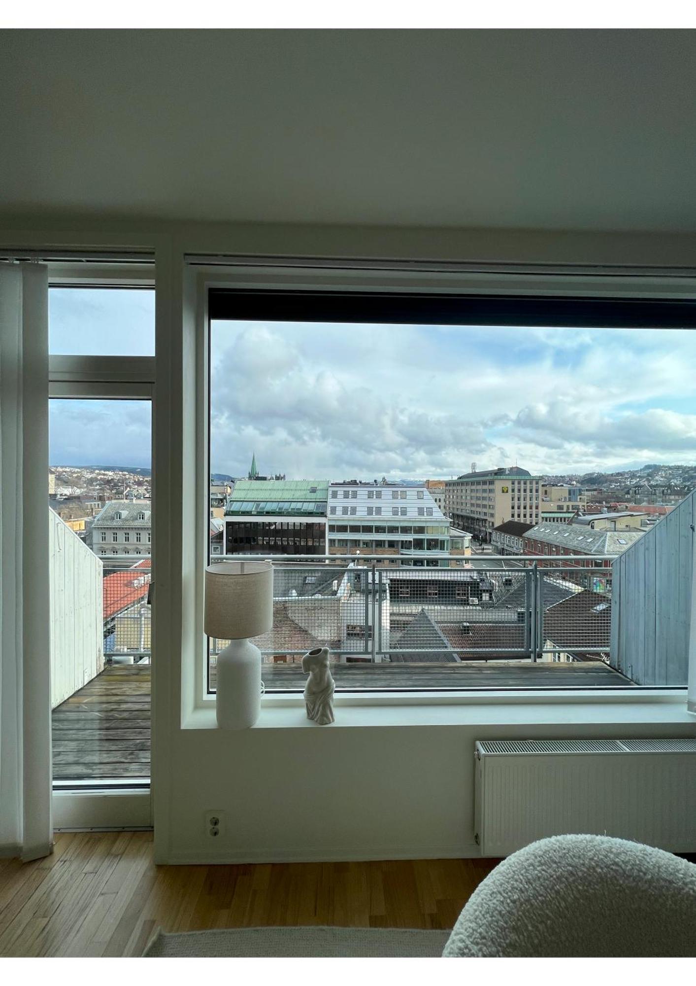 Penthouse In Trondheim City Centre 아파트 외부 사진